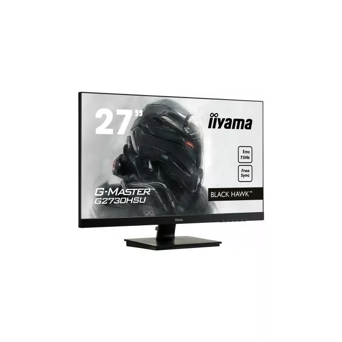 IIYAMA Monitor 27 G2730HSU-B1 TN,FHD 75Hz,HDMI,DP,USB, 1MS,