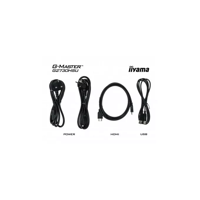 IIYAMA Monitor 27 G2730HSU-B1 TN,FHD 75Hz,HDMI,DP,USB, 1MS,