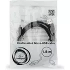 Gembird Kabel USB -&gt; Micro USB dwustronne 1.8m