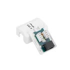 Lanberg Gniazdo natynkowe RJ45 Kat.5E białe