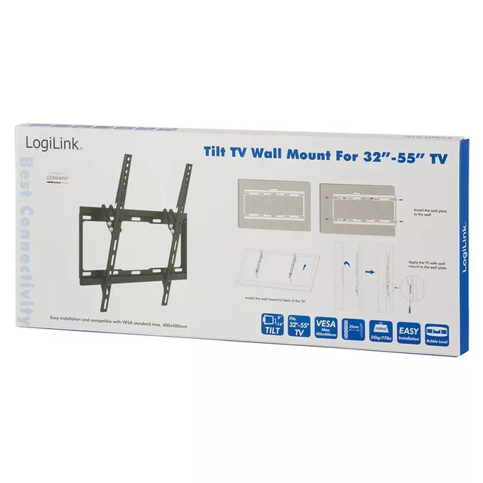 LogiLink Uchwyt ścienny LCD/LED VESA, 32-55', max.35kg