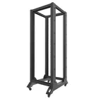 Lanberg Stojak Open Rack 32U 600x800mm czarny