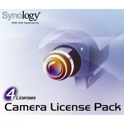 Synology Zestaw dodatkowych licencji na 4 urządzenia (kamera lub IO)