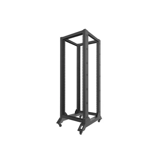 Lanberg Stojak Open Rack 32U 600x800mm czarny