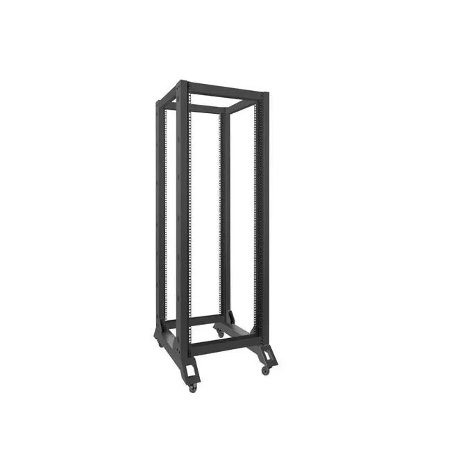 Lanberg Stojak Open Rack 32U 600x800mm czarny