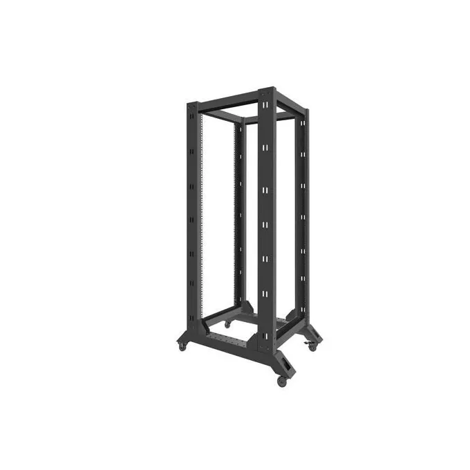 Lanberg Stojak Open Rack 32U 600x800mm czarny