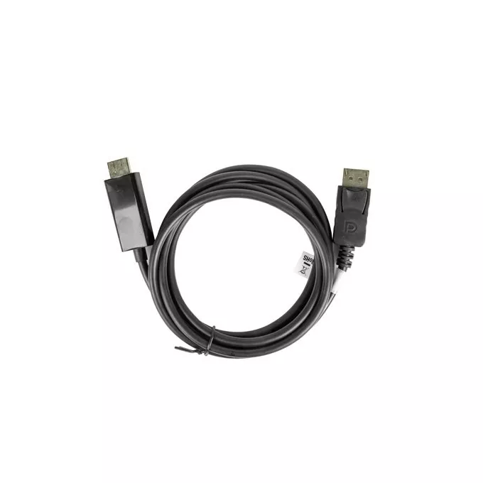Lanberg Kabel DisplayPort - HDMI M/M 1.8M czarny