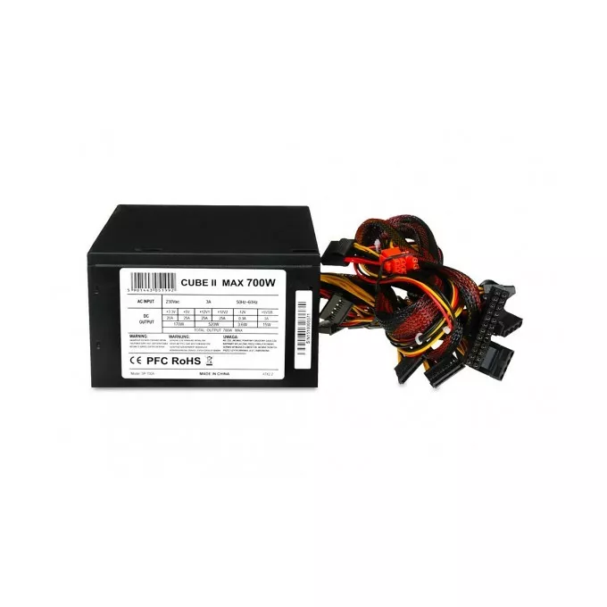 iBOX Zasilacz 700 W CUBE II APFC 12 CM FAN