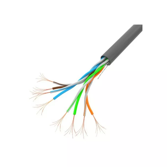 Lanberg Kabel LAN UTP 100Mb/s 305m linka cca szary