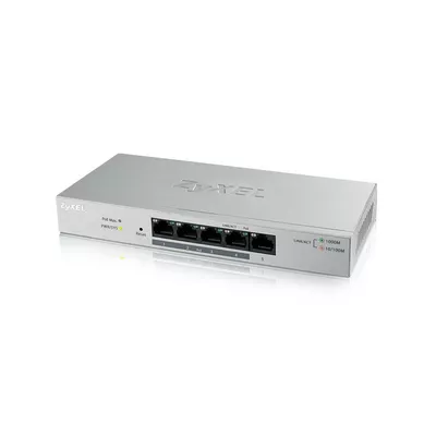 Zyxel GS1200-5HPV2-EU0101F smart switch 5xGigabit 4xPOE 60W