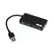 iBOX Hub USB 3.0 4-porty, slim IUH3F56 Czarny