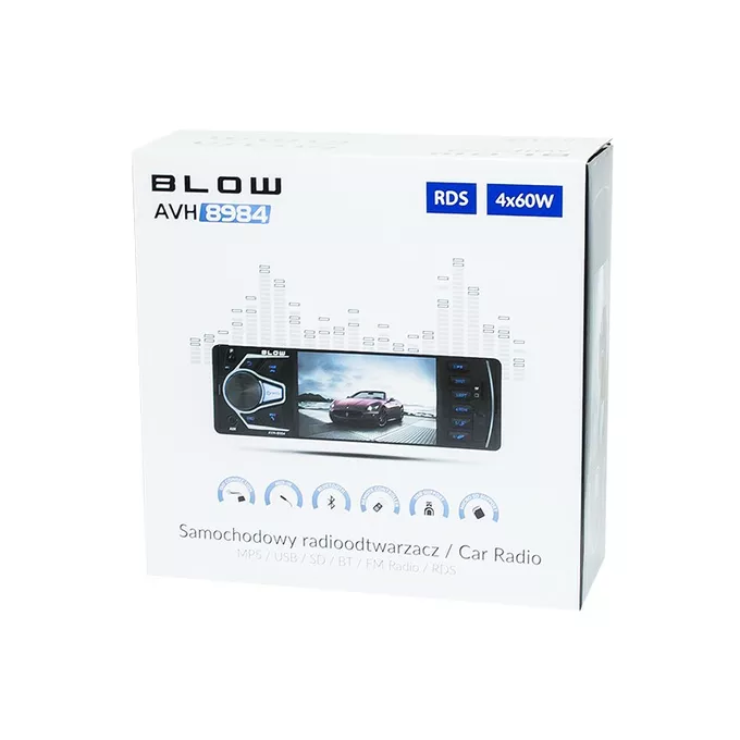 BLOW RADIO AVH-8984 MP5+REMOTE CONTROL+BT