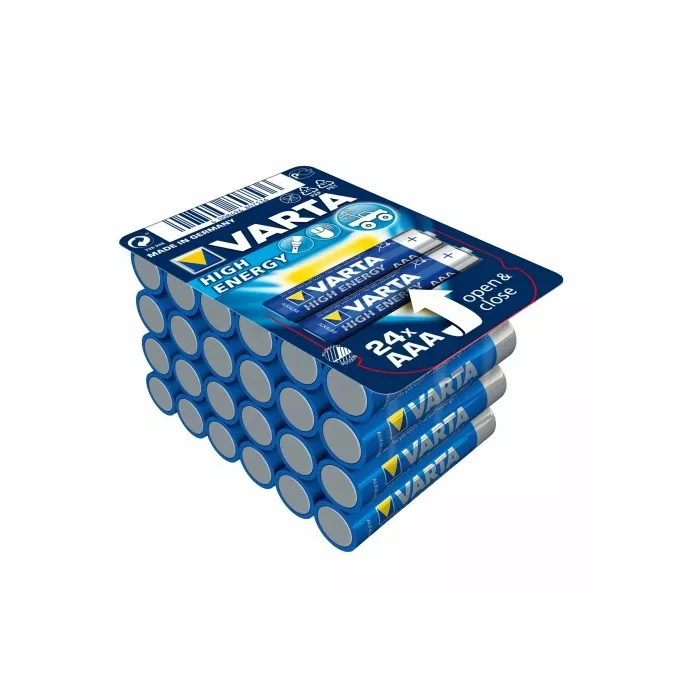 Varta Baterie alkaliczne VARTA R3 (AAA) 24 sztuk HIGH ENERGY