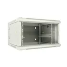 Extralink Szafka wisząca rack 6U 600x600 szara dwusekcyjna