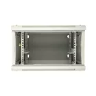 Extralink Szafka wisząca rack 6U 600x600 szara dwusekcyjna