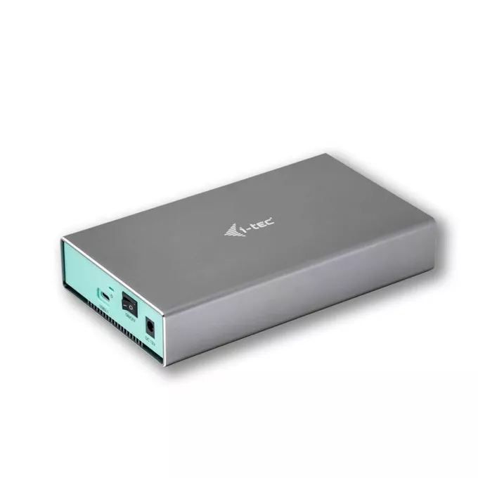 i-tec Obudowa na dysk MySafe USB-C 3.1 Gen.2, HDD 3,5 SATA I/II/III, transfer do 10 Gbps, aluminiowa, kompatybilna z Thunderbolt 3