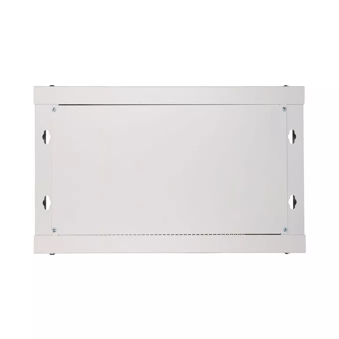 Extralink Szafka wisząca rack 6U 600x450 szara szklane drzwi