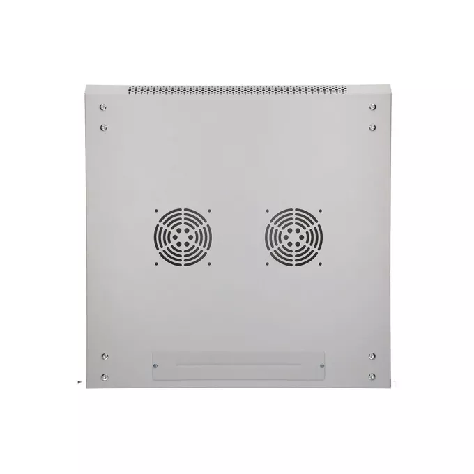 Extralink Szafka wisząca rack 6U 600x600 szara szklane drzwi