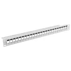 Lanberg Patch panel pusty 24 porty 1U 19 cali szary do modułów keystone