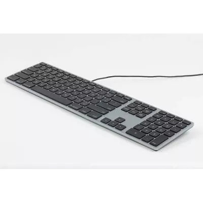 Matias Klawiatura - aluminiowa Mac podświetlana RGB Space Gray