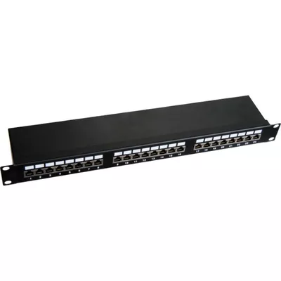 Q-LANTEC Patchpanel STP kat.6 19 cali 1U 24xRJ45 LSA