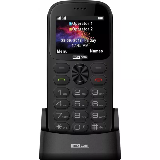 Maxcom Telefon MM 471BB szary