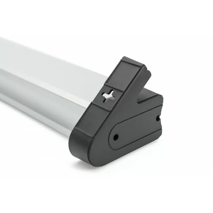 Digitus Listwa zasilająca biurowa 45° 4 gniazdowa, 2x USB (5V/2A) z możliwością obrotu o 290° aluminiowa HQ