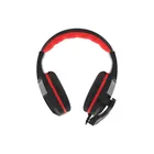 Genesis Słuchawki dla graczy Argon 110 z mikrofonem czarno-czerwone