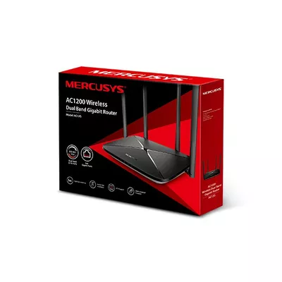 TP-LINK Router Mercusys AC12G AC1200 1xWAN 3xLAN-1Gb