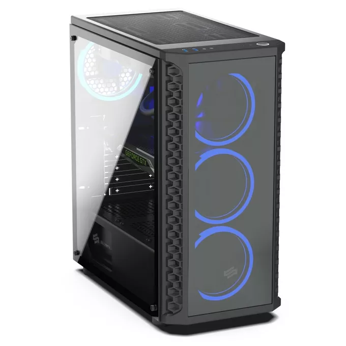 SilentiumPC Obudowa Signum SG1X TG Pure Black