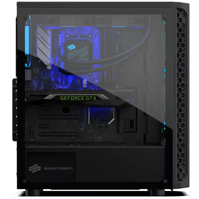 SilentiumPC Obudowa Signum SG1X TG Pure Black