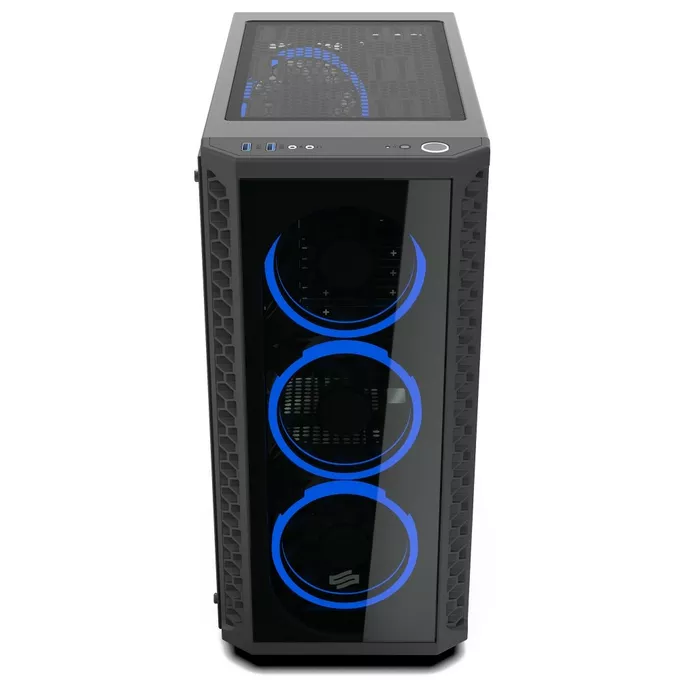 SilentiumPC Obudowa Signum SG1X TG Pure Black
