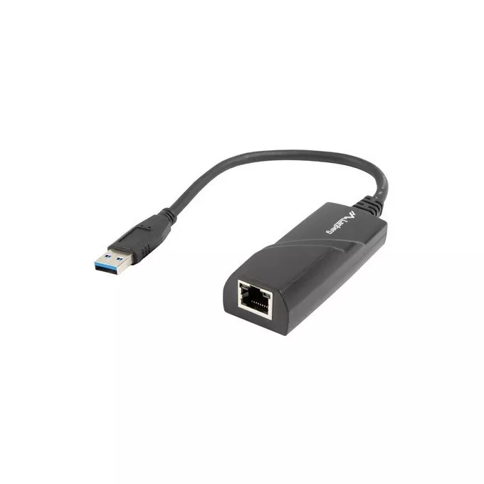 Lanberg Karta sieciowa USB 3.0 1X RJ45   1GB NC-1000-01