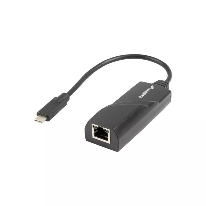 Lanberg Karta sieciowa USB-C 3.1 1X RJ45   1GB NC-1000-02