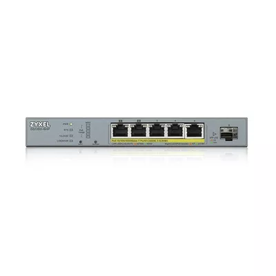 Zyxel Przełącznik zarządzalny GS1350-6HP CCTV PoE LR 60W 802.3BT