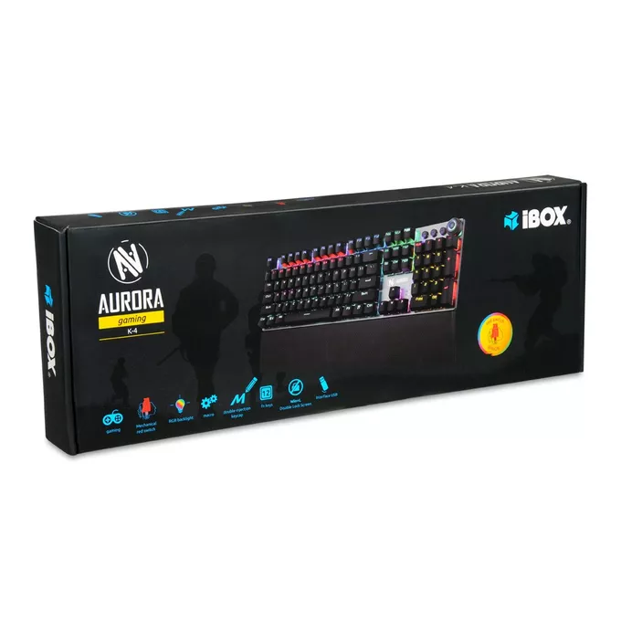 iBOX Klawiatura Aurora K-4 Gaming