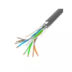 Lanberg Kabel FTP Kat.6 CU 305 m drut szary