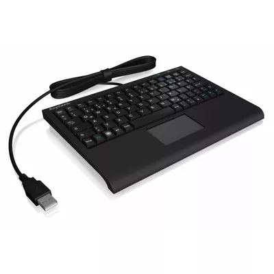 KEYSONIC Klawiatura mini ACK-3410(US) touchpad, USB