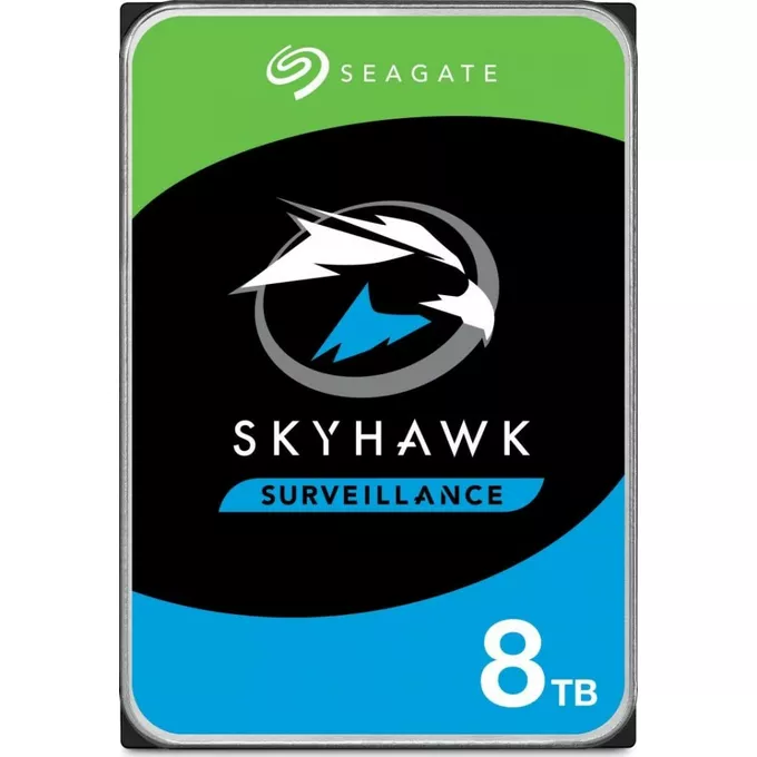 Seagate Dysk HDD SkyHawk 8TB 3,5 256MB ST8000VX004