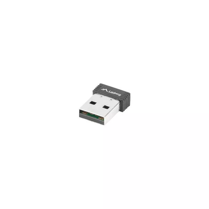 Lanberg Karta sieciowa USB NANO N150 1 wewnętrzna antena  NC-0150-WI