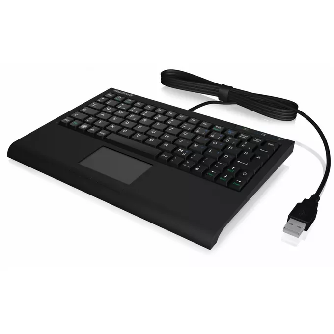 KEYSONIC Klawiatura mini ACK-3410(US) touchpad, USB
