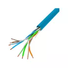 Lanberg Kabel LAN UTP 100Mb/s 305m drut cca niebieski