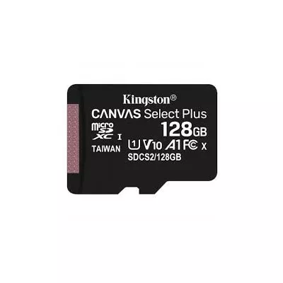 Kingston Karta pamięci microSD 128GB Canvas Select Plus 100MB/s