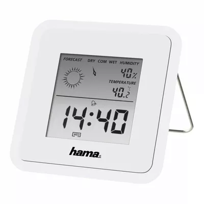 Hama Termometr-Higrometr TH50 Biały
