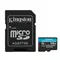 Kingston Karta pamięci microSD 128GB Canvas Go! Plus 170/90MB/s Adapter
