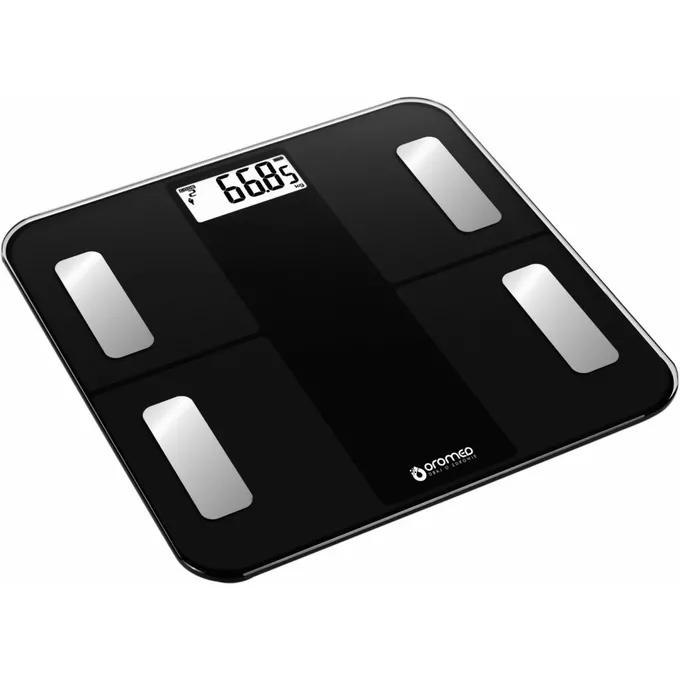 ORO-MED Waga łazienkowa Oro Scale Bluetooth Czarna