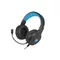 Fury Słuchawki Warhawk RGB dla graczy czarno-niebieskie