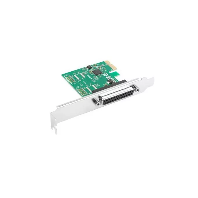Lanberg Karta PCI EXPRESS LPT (DB25) X1 LANBERG + ŚLEDŹ LOW PROFILE