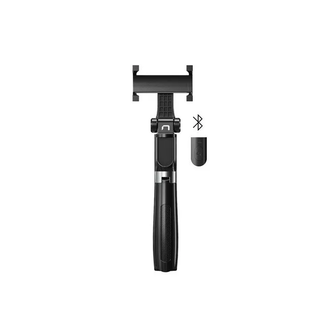 Natec Selfie stick tripod bezprzewodowy Alvito BT 4.0 Czarny