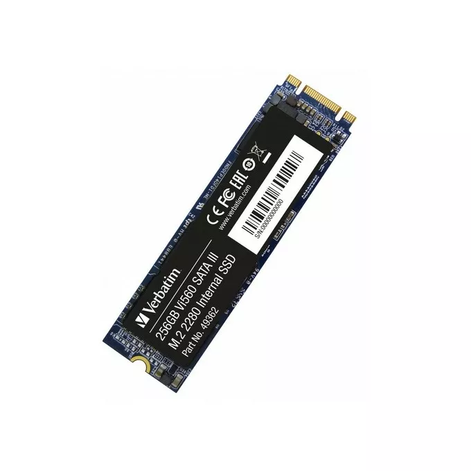 Verbatim Dysk wewnętrzny VI560 S3 SSD 256GB M.2 2280 SATA